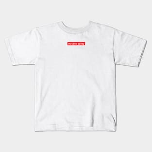 Hotline Bling // Red Box Logo Kids T-Shirt